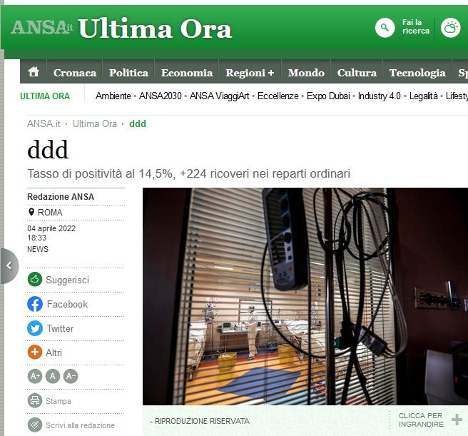 wizard986's tweet photo. @Agenzia_Ansa #ddd
https://t.co/U0pAgFrr5m https://t.co/kqTyegeJZl