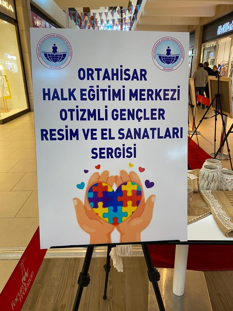 ortahisarhem's tweet photo. Otizm Farkındalık Etkinliklerimiz resim ve el sanatları sergisiyle Forum Avm yaşam ve alışveriş merkezinde devam ediyor.@orhangenc2023 @cemilkarakas3 @hbfettahoglu @sdulger43 @hayatboyuailesi @yilmaznazif @tcmeb https://t.co/aOJ8jD27cl