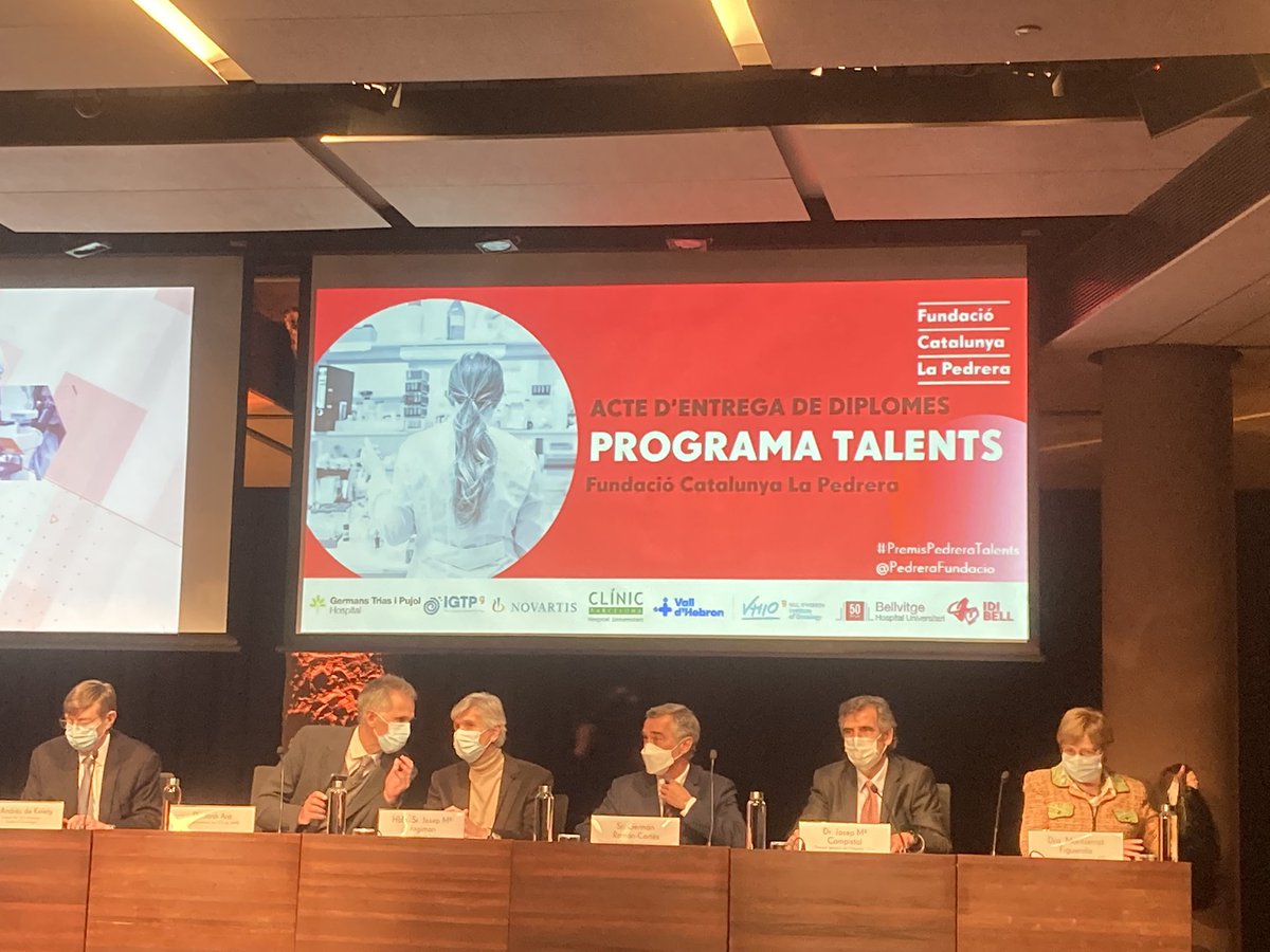 Compartint la recerca dels joves talents a La Pedrera. Enhorabona als premiats i als ponents #talent #APMetroSud <a href="/icscat/">ICS. Generalitat</a> <a href="/hbellvitge/">Hospital Universitari Bellvitge | HUB</a> @hopitalviladecans @PedreraFundacio