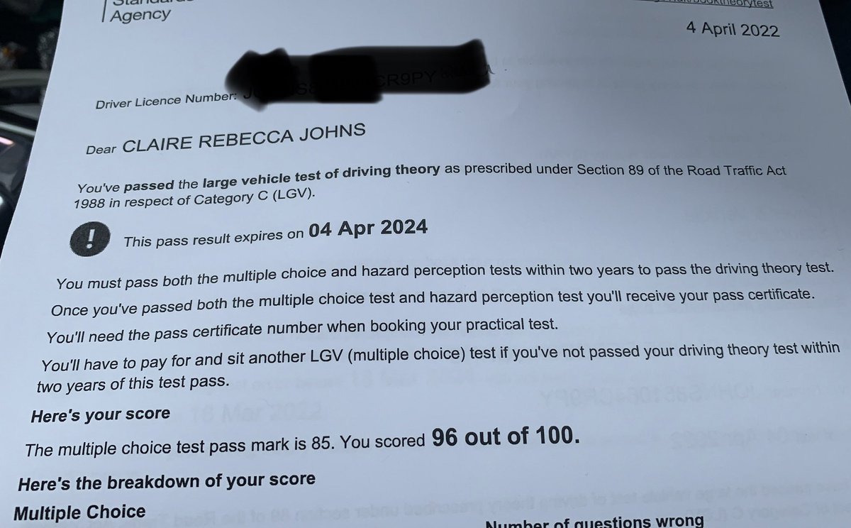 cj_pompey's tweet photo. Itβs been a while since Iβve had to sit exams/tests. I hate them! π however Iβll take this pass mark all day long! πππΌππͺπΌ Now to get out behind the wheel ππππ #andbreathe #justcallmetruckercj #LGVdriver https://t.co/xPbcXhh0Um