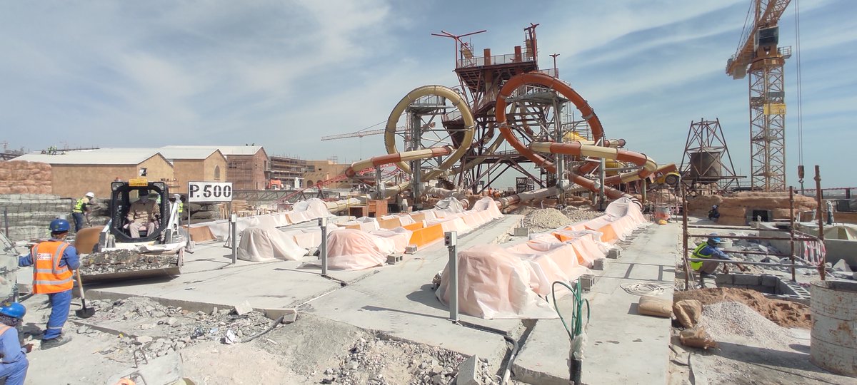 outdoorfactory's tweet photo. We are working at Qetaifan Project, Qatar world of excitement and adventure at the Island’s main attraction, the state-of-the-art Waterpark. Proud to build the pools.
#aquapark #waterpark #Qetaifan #outdoorfactory #themebuilders #qatarprojects #tehemedentertainment #attraction https://t.co/RYvrN8mSH2