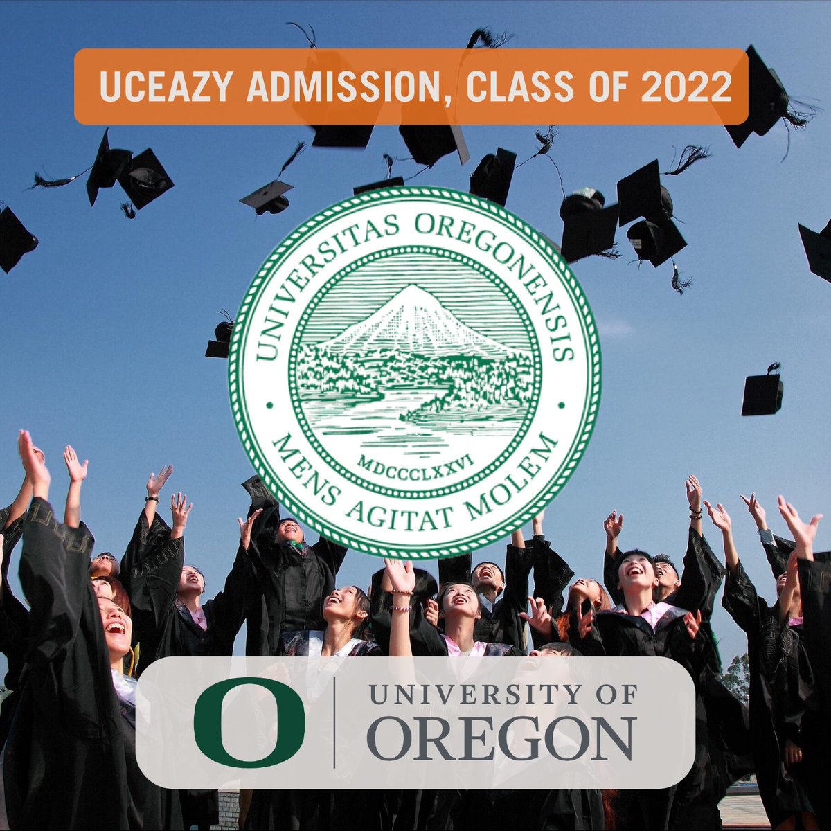 UCEazy congratulates our students on getting into the University of Oregon!