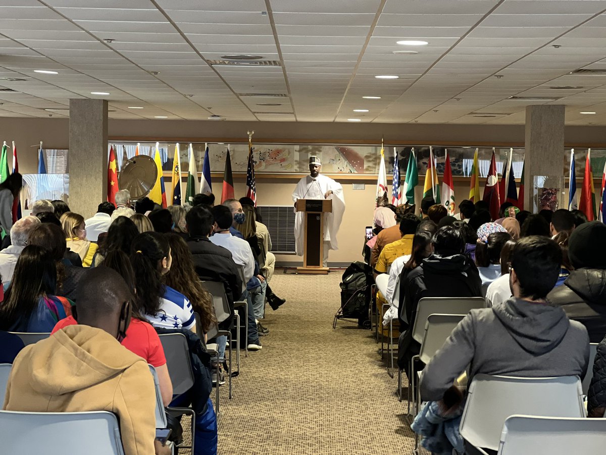 International Festival 2022 has begun at <a href="/SIUC/">SIU Carbondale</a> ! We hope everyone feels the excitement of this year’s kickoff and look forward to showcasing our students and cultures that represent this year’s theme ‘One Voice, One People’. 

Next event is the Food Fair on Wed 11am-1pm. #SIU