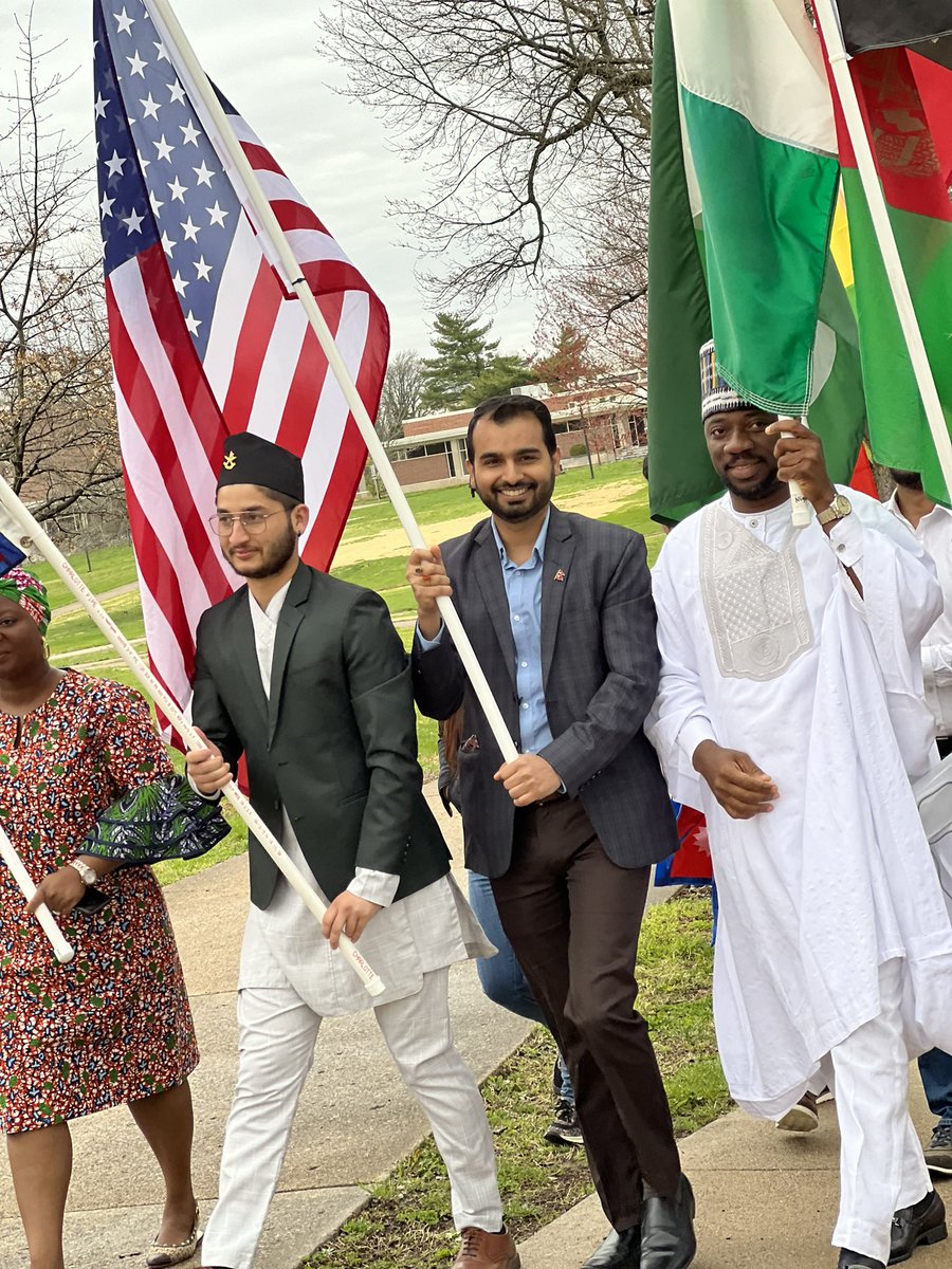 CIE_SIUC's tweet photo. International Festival 2022 has begun at @SIUC ! We hope everyone feels the excitement of this year’s kickoff and look forward to showcasing our students and cultures that represent this year’s theme ‘One Voice, One People’. 

Next event is the Food Fair on Wed 11am-1pm. #SIU https://t.co/sPmcIFdKp6