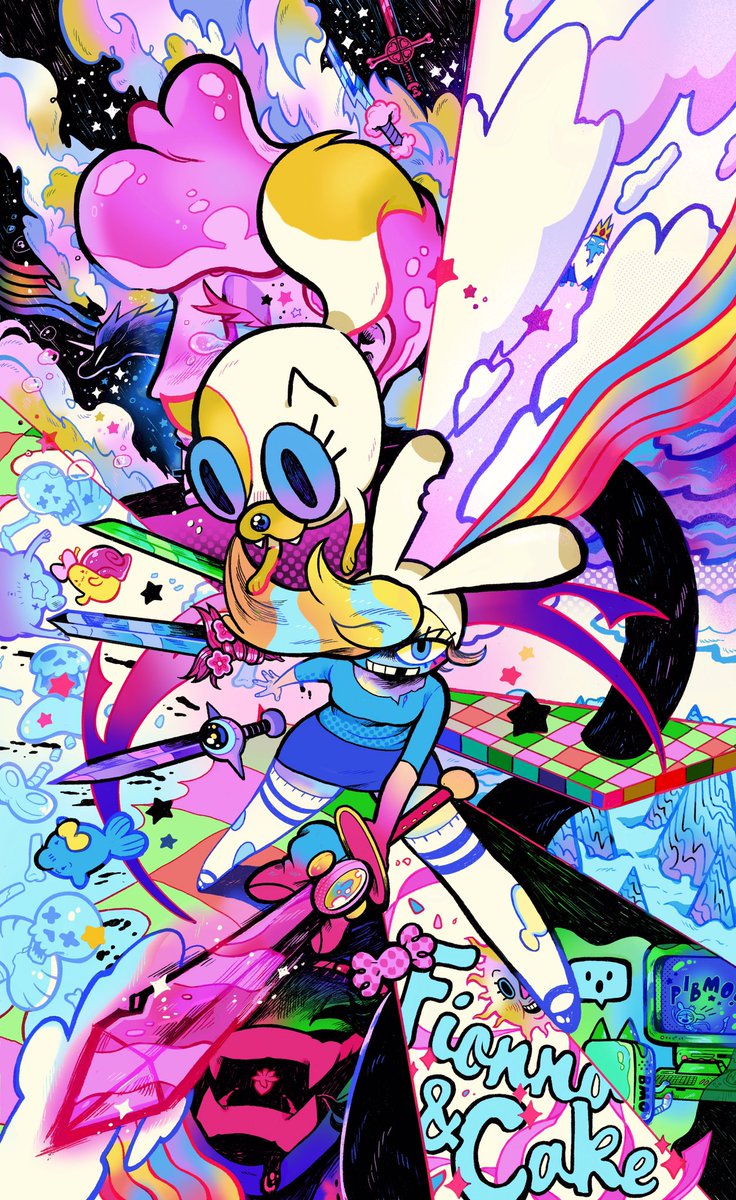 P1BM0's tweet photo. ✨fionna &amp; cake✨ https://t.co/ixYU2Qp4Kz