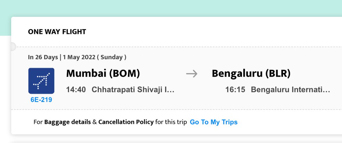 BehereBaba's tweet photo. to BLR ๐ซ #OneWayFlight https://t.co/MCSf8Uazr1