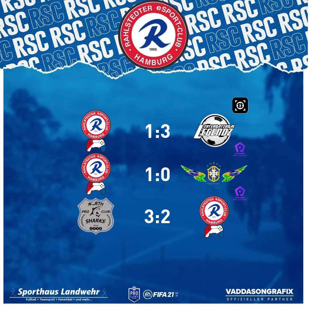 RSCeFootball's tweet photo. Leider konnten wir gestern nur einen Sieg aus 3 Spielen holen. Wir müssen einfach stetig weiter an uns arbeiten und das werden wir!

#proclubs #ps4 #lpl #pl #rsc https://t.co/mvKSLtr4uG