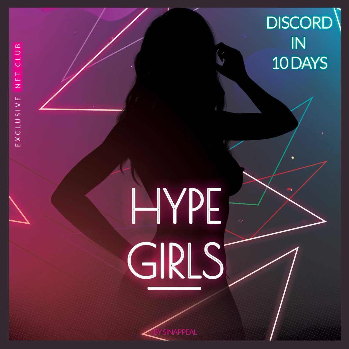 AppealSin's tweet photo. in 10 days the official HYPE GIRLS discord server will go live with an exclusive NFT CLUB

stay tuned and don't miss it!

#NFT #NFTCollection #NFTdrop #NFTartwork #HYPEGIRLS https://t.co/E1XvGI9L14