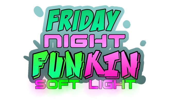 FNFSoftLight's tweet image. Our logo for the mod
Made by @sonicstrong 
if you wanna remaster it you can