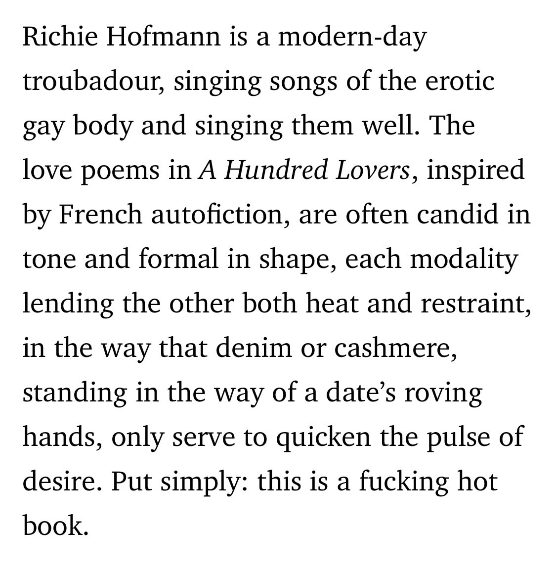 Richie Hofmann tweet media