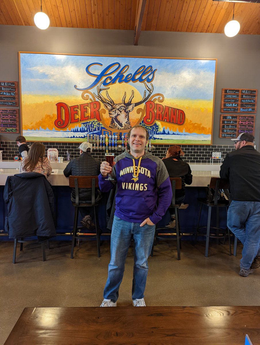 eric_saintpaul's tweet photo. @SchellsBrewery @newulm Bock. It was our first visit to the brewery and honestly they're all good! 🍻 https://t.co/1Knb0tgyVU