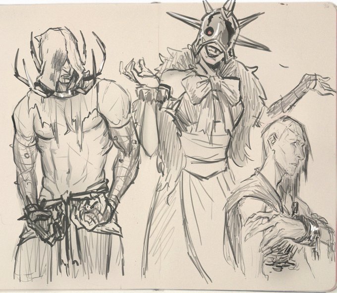 Darkest Dungeon sketch requests 