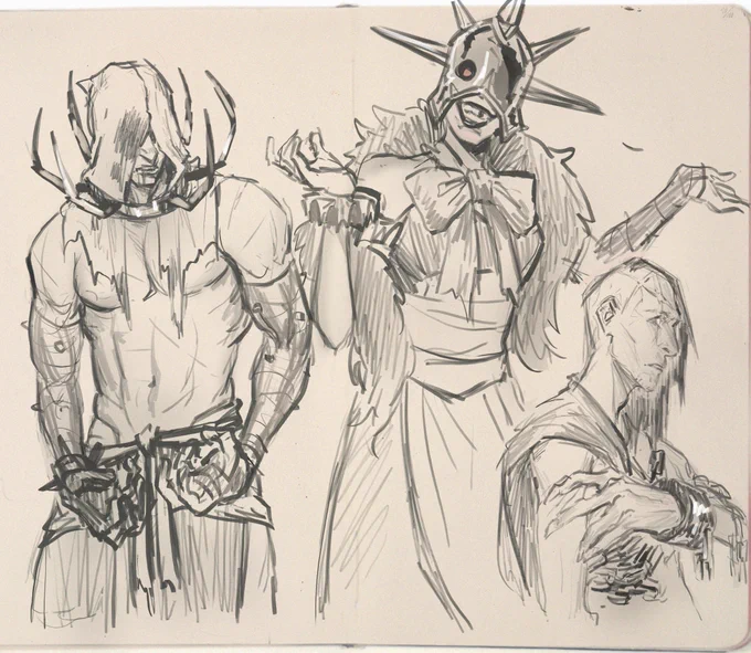 Darkest Dungeon sketch requests 