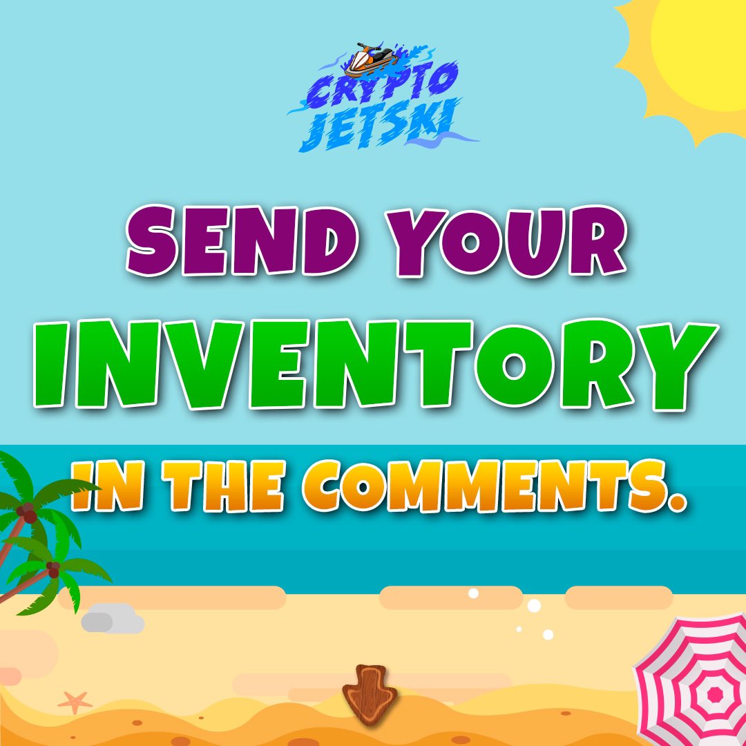 Send your inventory in the comments, let's see which one has more jet skis!