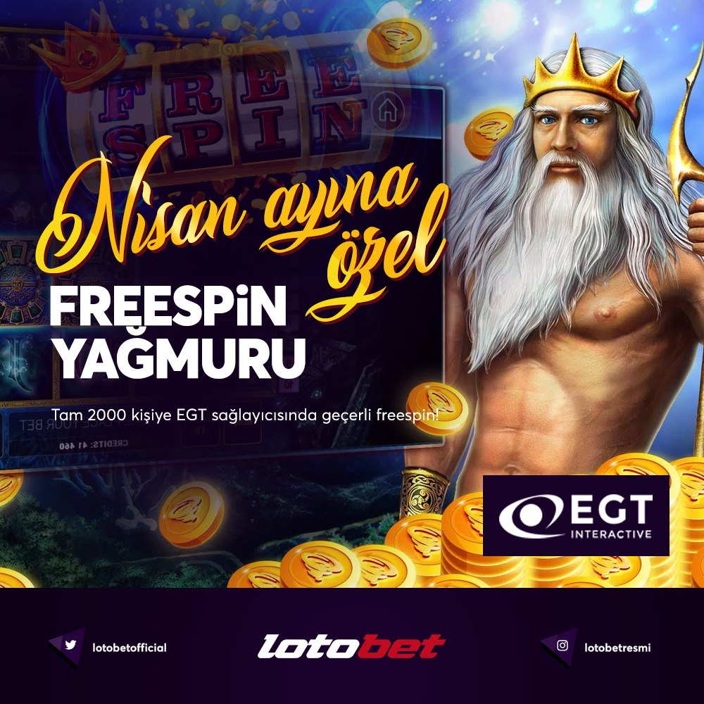 07.04.2022 15:00 Tarihine Kadar Katılım Sağlayan İlk 2000 Kişiye 20₺ Nakit Bakiye Hediye! 
Sadece EGT Sağlayacısında Kullanmak İçin!
Yatırım Şartı YOK! 
Şartlar: Tweet'i RT'le, 5 Arkadaşını Etiketle Ve  Kullanıcı Adını Yaz! 
Güncel Giriş: Heylink.me/lotobet