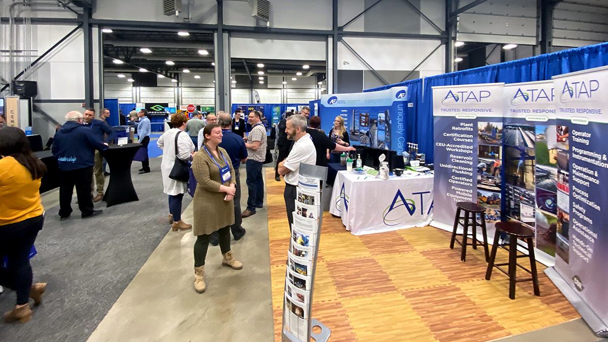 A busy first day at our tradeshow booth at <a href="/SUMAConnect/">SUMA</a> #SUMA2022! Come visit our staff and our friends from <a href="/atap_ca/">ATAP</a> today and tomorrow.