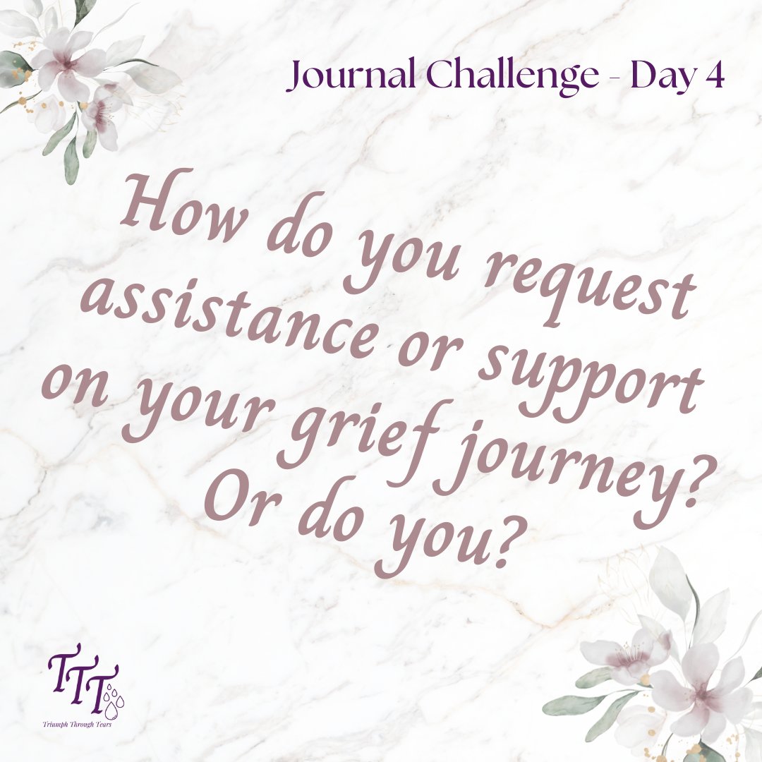 Triumph_Tears's tweet photo. There is nothing wrong with asking for help.  You need the support on your journey.

#grief #grievingmother #griefjournalchallenge #grievingmom #grieving #griefsupport #normalizegrief #triumphthroughtears #griefvalidation #griefjourney https://t.co/v7CagafFAc
