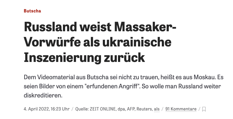 Wenn einer sagt: „Es regnet“ und einer sagt „Es regnet nicht“, dann müssen Journalist:innen nicht beiden Stimmen gleichberechtigt Platz einräumen, sondern einfach mal aus dem Fenster schauen und das Wetter prüfen.