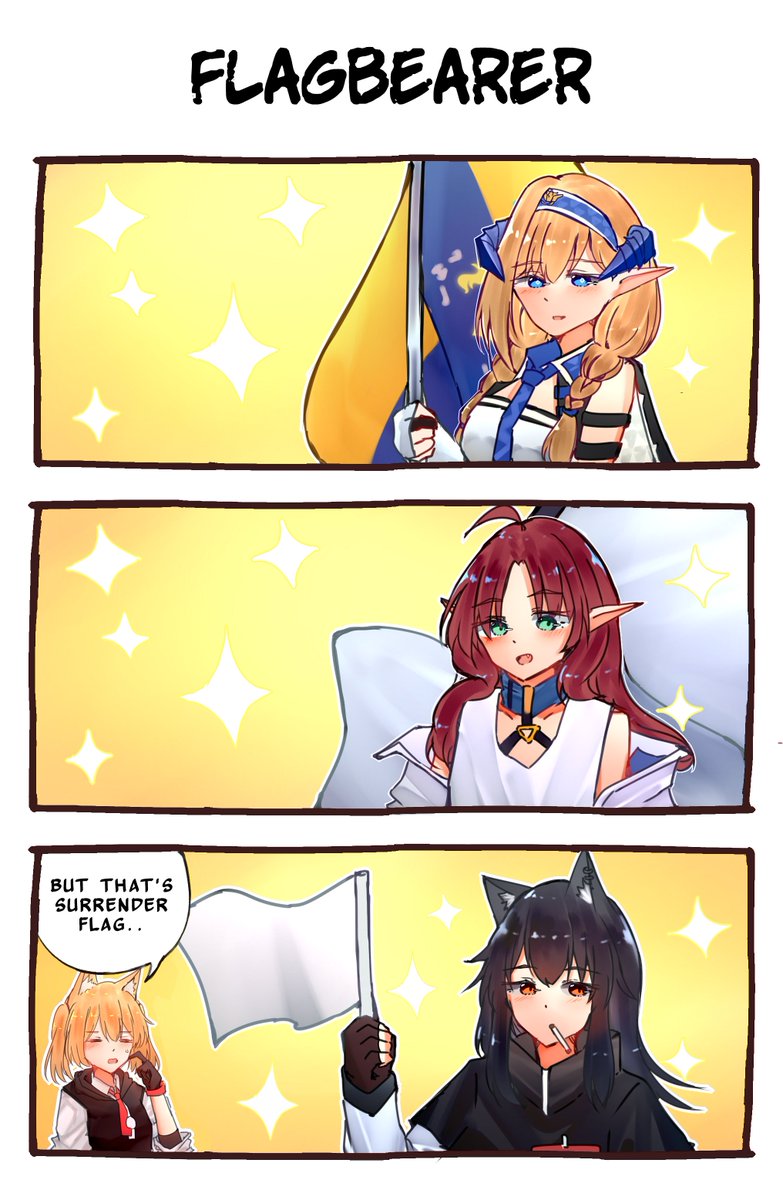 アークナイツ「FLAGBEARER アークナイツ Arknights 」PascaHujan💧の漫画