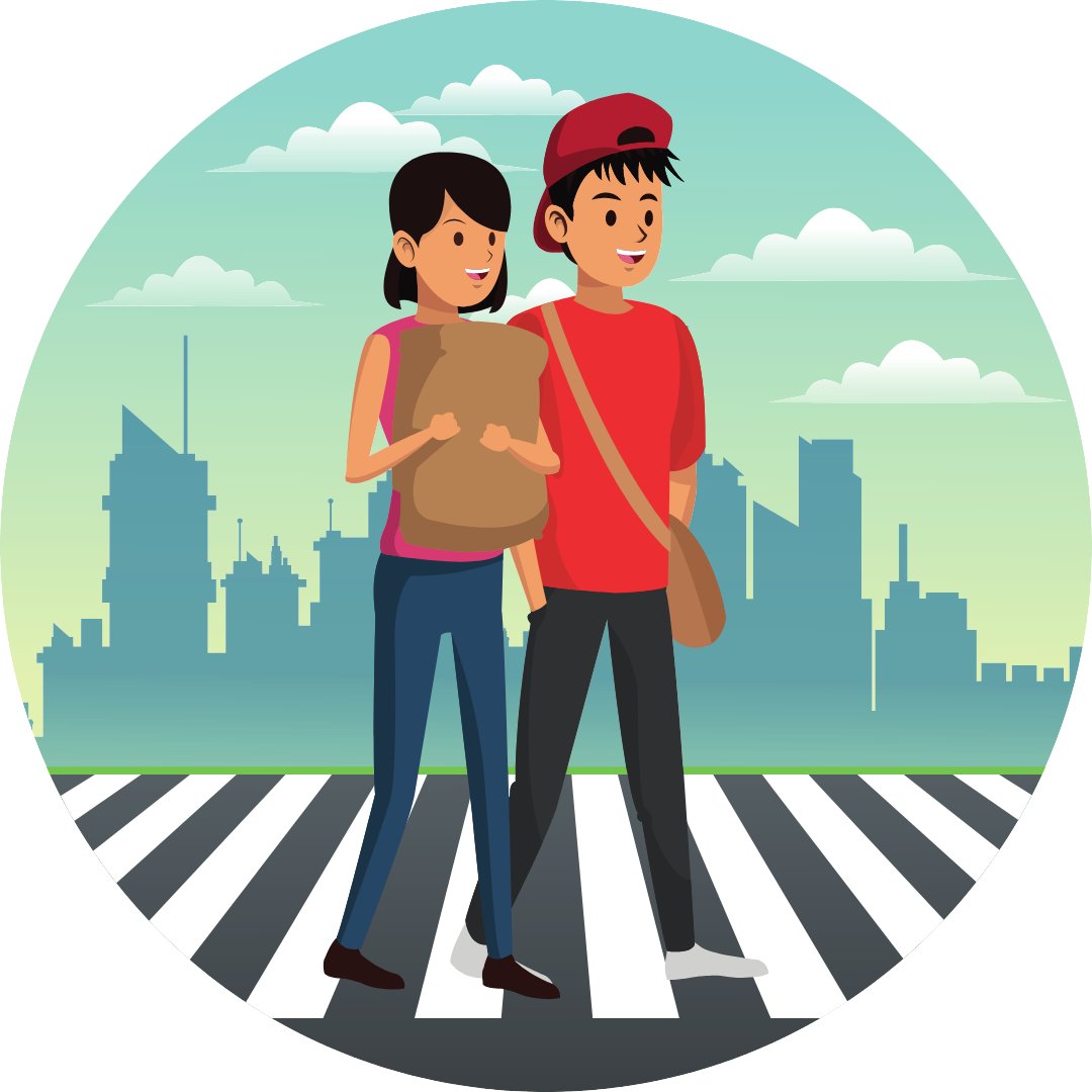 WalkWiseHawaii's tweet photo. Walking around traffic requires the same critical thinking skills as riding your bike and driving a car! Apply the same walking skills you learned as a kid: stop—look left-right-left for traffic, and be safe and seen.

#pedestriansafety #NHTSA #walkwisehawaii https://t.co/QxL3tv24nN