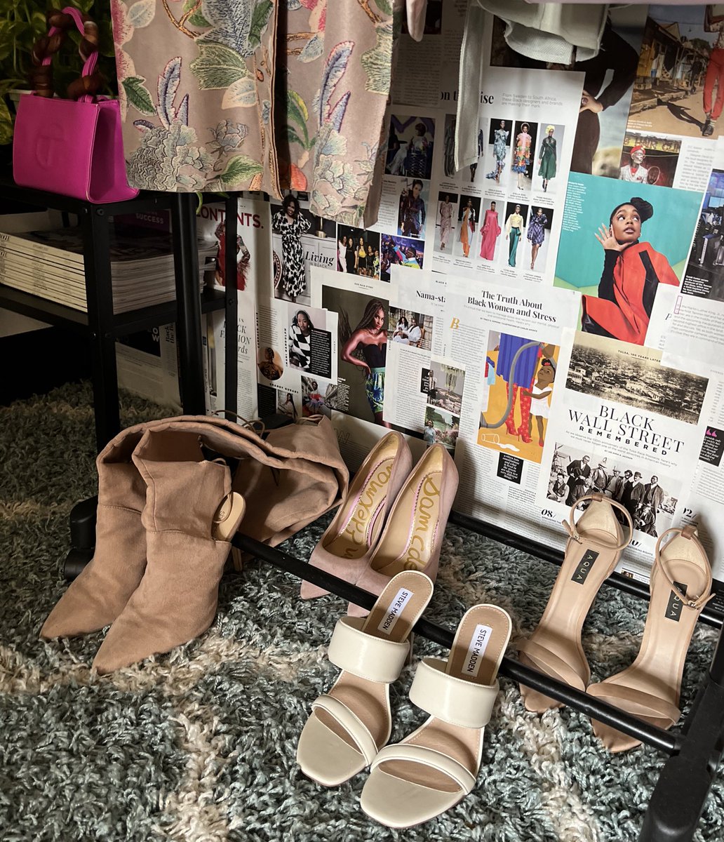 StyleOnAFly's tweet photo. Neutral Tones 🥰 

#fashion #fashionstyle #fashionista #shoesaddict #shoegasm #highheels #thighhighboots #classicstilettoheel #sliponheel #opentoeanklestrapshoes #neutraltone #styleonafly💅🏽 https://t.co/pi6RjrUjnU