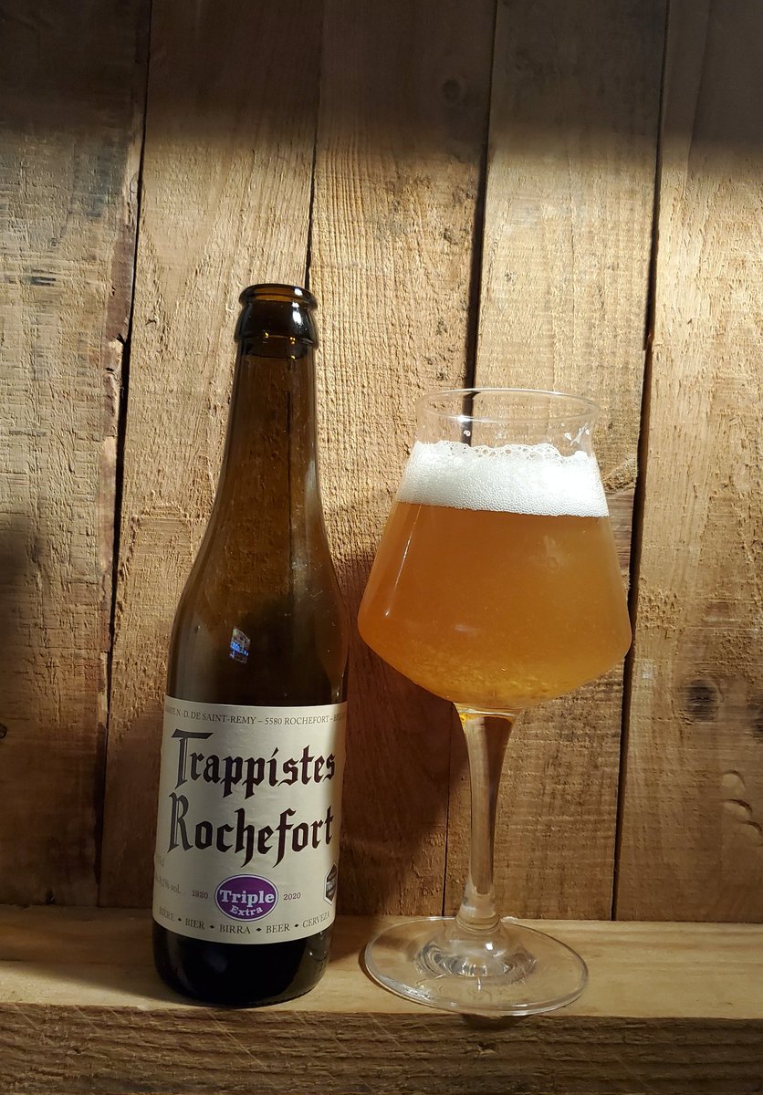 BeerExperiences (@beerexperiences) on Twitter photo Trappistes Rochefort - Triple Extra (2020) 
Style: Triple
ABV: 8.1%
IBU: 35
Rochefort, Wallonie, #belgium 
Untappd: 3.81/5
Salut! 🍻
#drinklocal #CraftBeer #drinkcraftbeer #triple #beerexperiences #beertime #beeroftheday #beergeek #cervezaartesanal #cervezaartesana Trappistes Rochefort - Triple Extra (2020) 
Style: Triple
ABV: 8.1%
IBU: 35
Rochefort, Wallonie, #belgium 
Untappd: 3.81/5
Salut! 🍻
#drinklocal #CraftBeer #drinkcraftbeer #triple #beerexperiences #beertime #beeroftheday #beergeek #cervezaartesanal #cervezaartesana