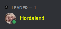 Omnia_Clan's tweet photo. Congratulations to @Hordalad on being promoted to Leader! https://t.co/kgVtx08zKy