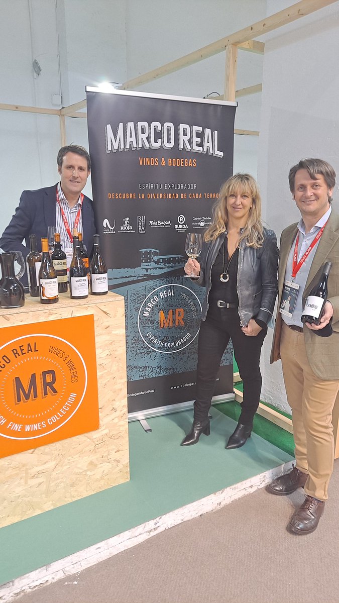 Me encanta disfrutar de los nuevos vinos de <a href="/BodegaMarcoReal/">Bodegas Marco Real</a> elaborados con los viñedos de la Sonsierra Navarra.

#winelover <a href="/bcnwineweek/">Barcelona Wine Week</a>