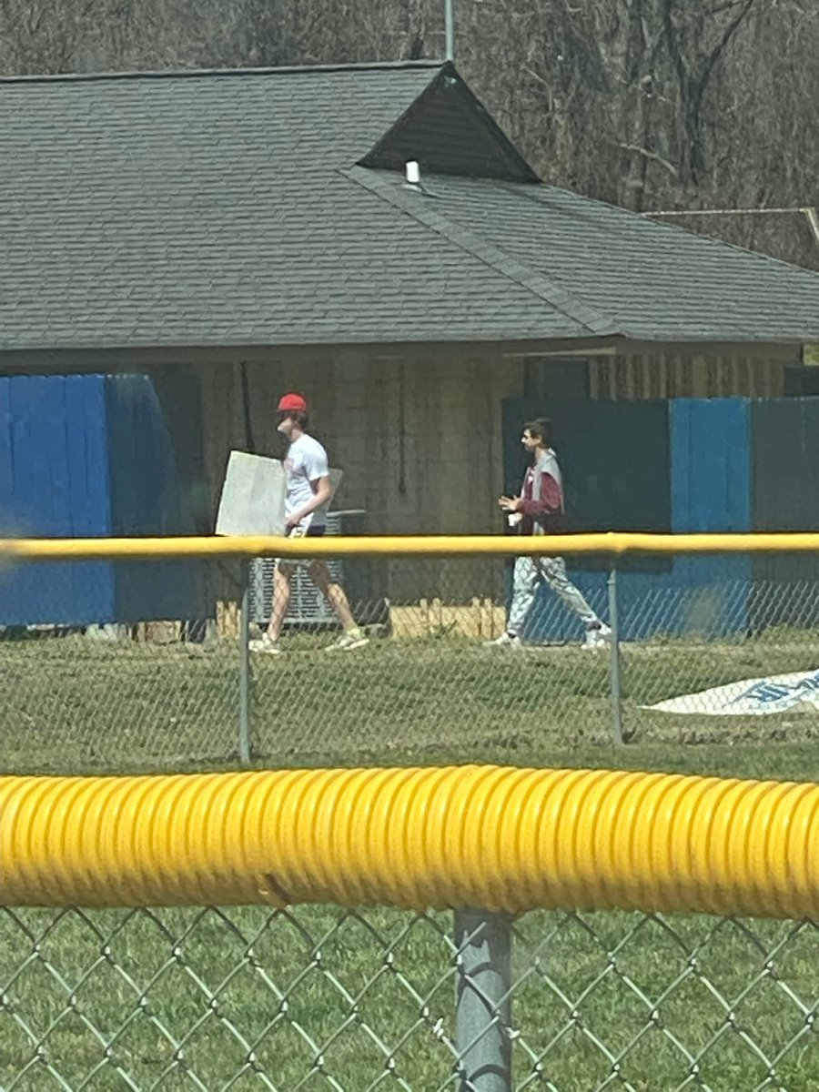 Given back to the little league that built him. Any day is a good day to be at the ball field, playing or volunteering. #atleelittleleague <a href="/AtleeBaseball/">Atlee Raider Baseball</a> #PlayfortheA #RaiderWay