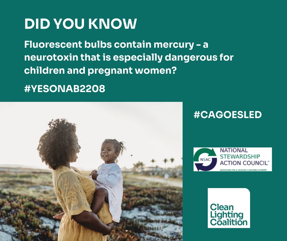 Clean_Lighting's tweet photo. #DYK a transition from mercury-containing fluorescents to #LEDs in California could save consumers about $1 billion annually on their utility bills? Learn more about why it is time that #CAgoesLED: https://t.co/K9TWPX71tD https://t.co/cRr16s0wha