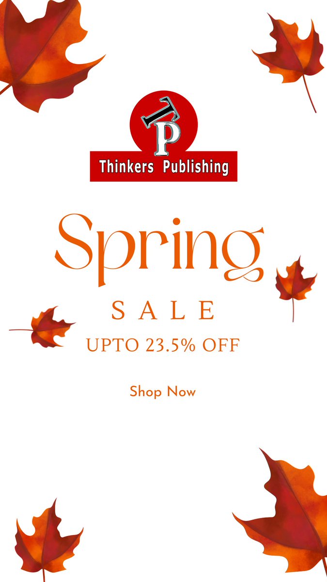 View our annual Spring Sale here 👉

thinkerspublishing.com/shop/