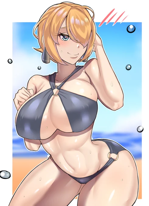 シロナ「この髪型、似合うかしら…?///」 
