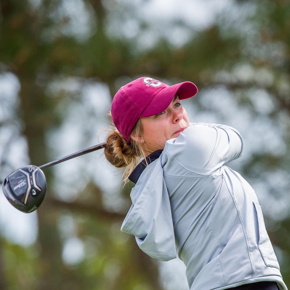 CofCWomensGolf's tweet photo. The Cougs are off to a great start at the Ironwood Invitational at T-2 as a team &amp; MK Talledo and Othilie Lied T-5 individually at -1. 

36 holes of golf today in Greenville!

Live Results: https://t.co/s9M1x02Du8

#comeCus 🌴⛳️ https://t.co/CG7e0MserE