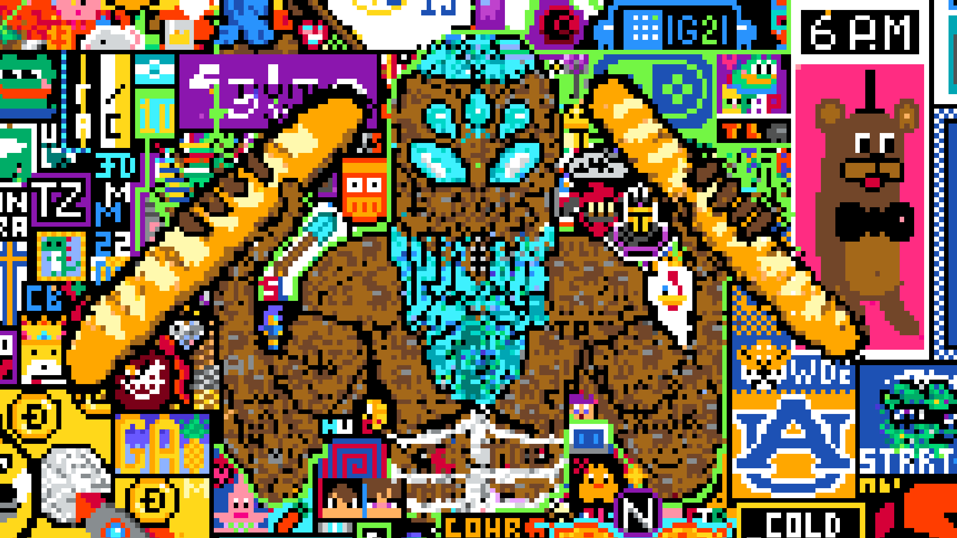 Chippy 🌳 on X: we'll be live in 2 hours to leave the final Terraria stamp  on r/Place get your pixels ready!!    / X