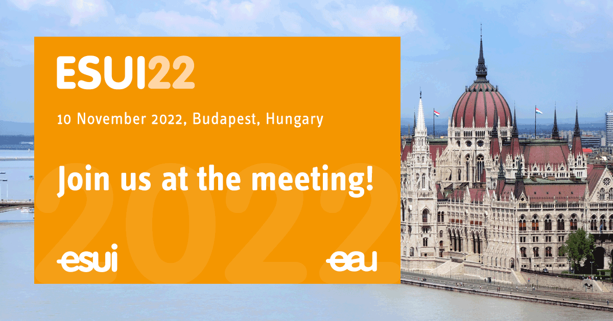 Uroweb's tweet photo. We'd love to welcome you at #ESUI22! 

Take advantage of early-fee rates &amp; register now via 
👉https://t.co/uzm88ydtiv

Or boost the knowledge-exchange in urological #imaging by submitting your abstract(s) via 
👉https://t.co/xeq6WAqGvh https://t.co/b6dA1qXnjT