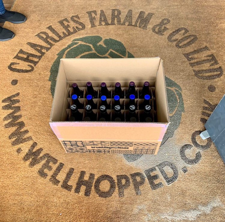 Well it’s in the hands of the judges now, all competition beers are now delivered <a href="/CharlesFaram/">Charles Faram</a>’s ready for #Faramania 2022 which takes place this Saturday down at <a href="/SociableBeerCo/">The Sociable Beer Co</a> in Worcester. Good look to all WHBC members taking part and hopefully see plenty of you down there!