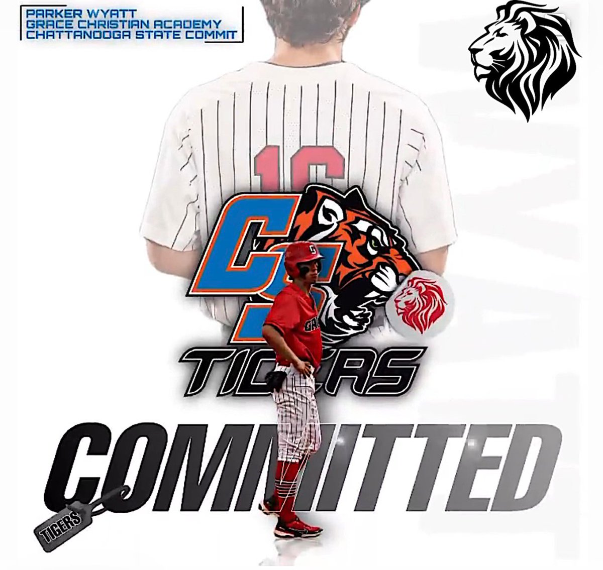 GCA Lions Athletics (@gcalionssports) on Twitter photo Congrats to GCA’s Parker Wyatt on his COMMITMENT to Chattanooga State‼️⚾️ ⚾️🔥🔥🔥
📸: <a href="/Mason30McKnatt/">Mason McKnatt</a> Congrats to GCA’s Parker Wyatt on his COMMITMENT to Chattanooga State‼️⚾️ ⚾️🔥🔥🔥
📸: <a href="/Mason30McKnatt/">Mason McKnatt</a>