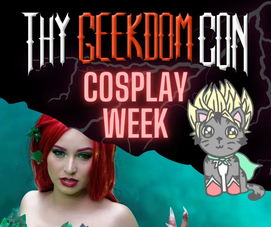 ThyGeekdomCon's tweet photo. This week is Cosplay Week! All week long we will be announcing our cosplay guests! So be sure to tune in and see what talented cosplayers we have highlighted at our convention!

#thygeekdomcon2022 #thygeekdomcon #cosplay #cosplayer #cosplayweek #anime #animecon #videogames https://t.co/h87ZbIe3yF