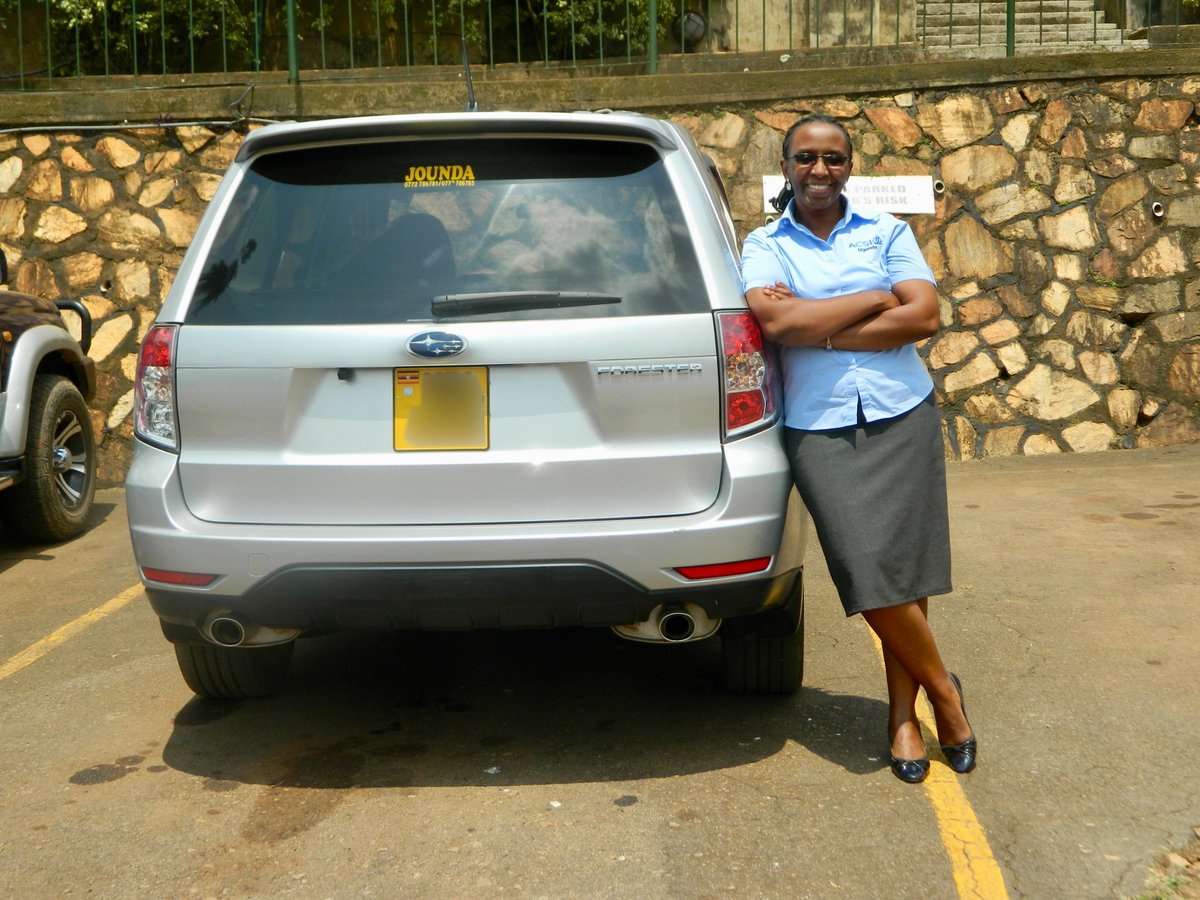 ACSIUSA's tweet photo. Grace Turyakira, ACSI Uganda, shared photos of the vehicle she was able to purchase thanks to our generous donors! 🙏 She had been travelling by unreliable public transit 10+ hrs. daily to train Christian educators across the region. We are Stronger Together! #givingtuesday https://t.co/JoNPFCxQJH
