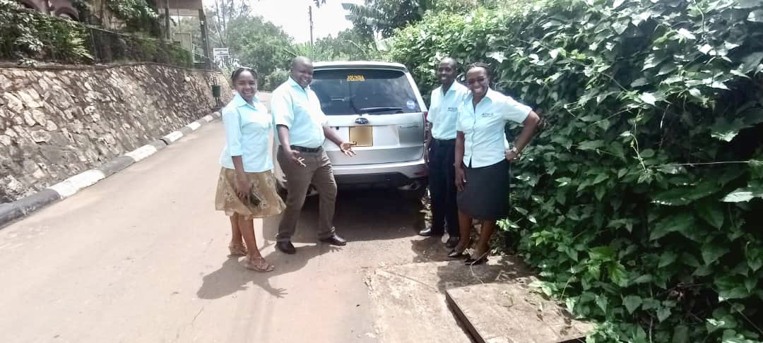 ACSIUSA's tweet photo. Grace Turyakira, ACSI Uganda, shared photos of the vehicle she was able to purchase thanks to our generous donors! 🙏 She had been travelling by unreliable public transit 10+ hrs. daily to train Christian educators across the region. We are Stronger Together! #givingtuesday https://t.co/JoNPFCxQJH