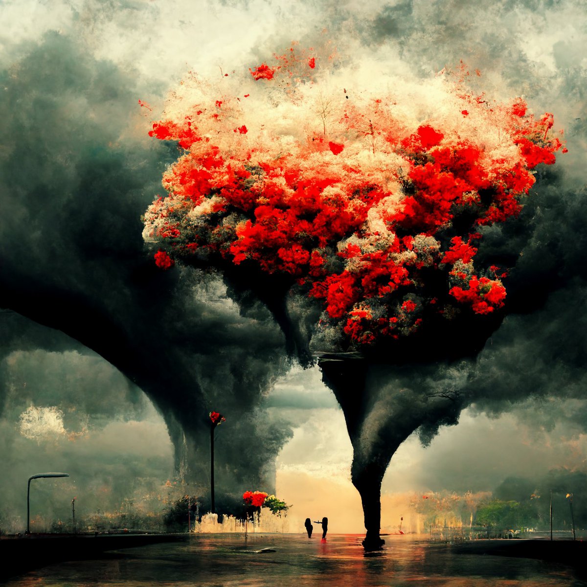 JDaff0's tweet photo. A Beautiful Disaster #midjourney https://t.co/RK2logMZLs
