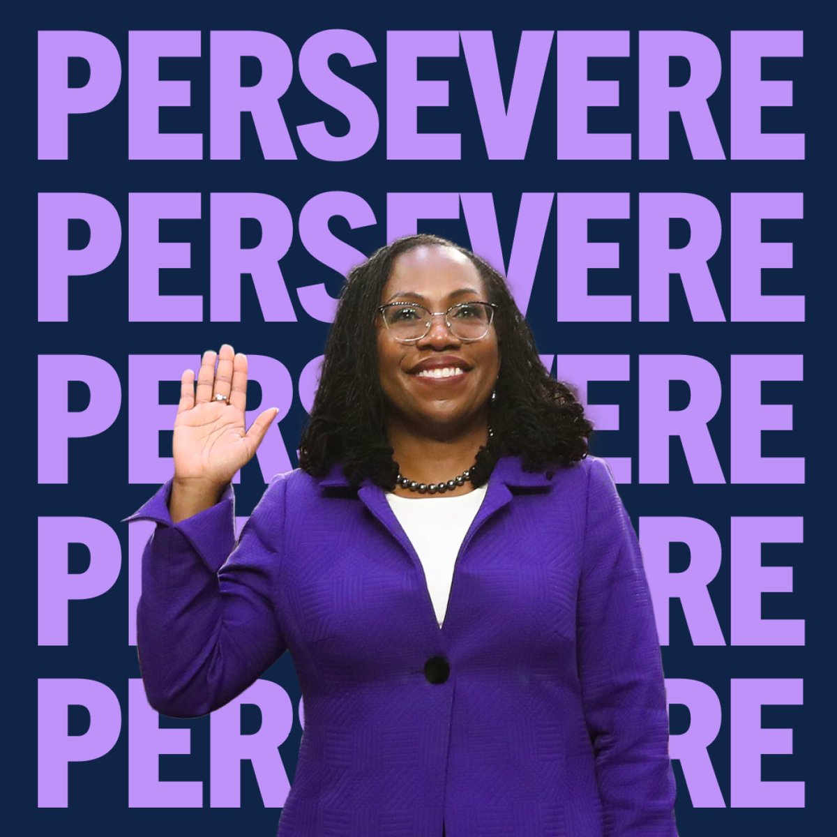 When asked what she would say to the young Americans watching her confirmation hearing, Judge Ketanji Brown Jackson said: 

'I would tell them to persevere.'

#SCOTUS #ConfirmKBJ