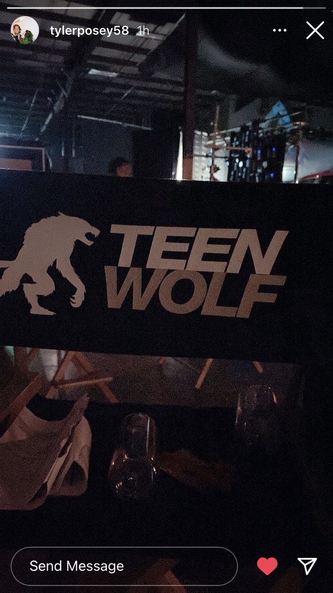 TEENWOLFMTVI's tweet photo. New Behind The Scenes Pics #TeenWolf #teenwolfmovie 🐺 https://t.co/EHBbqPTwAZ