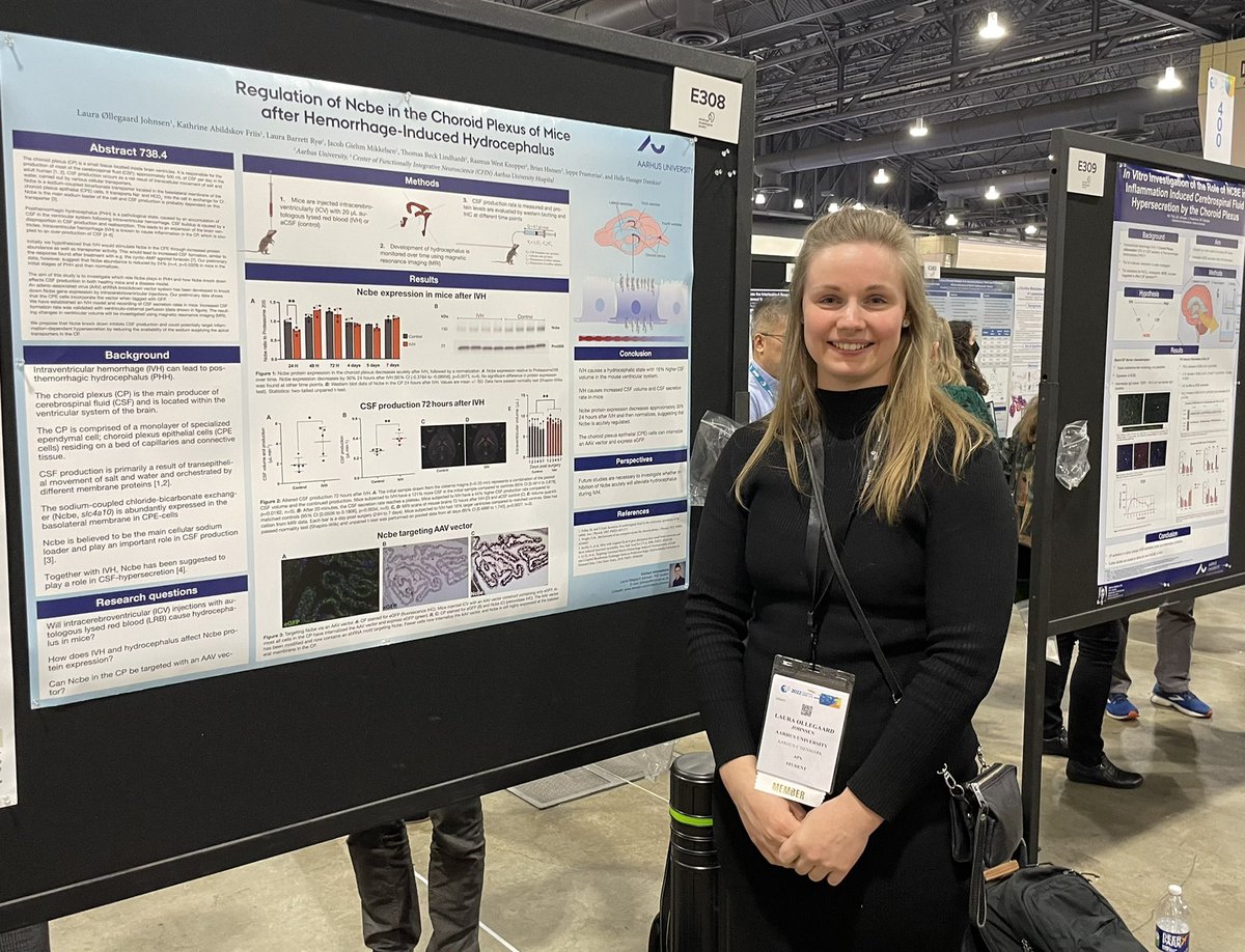 HDamkier's tweet photo. Excellent job by PhD student Laura Øllegaard Johnsen at the poster session at the @expbio meeting today @MembranesTheme. https://t.co/qXTCTr1URY