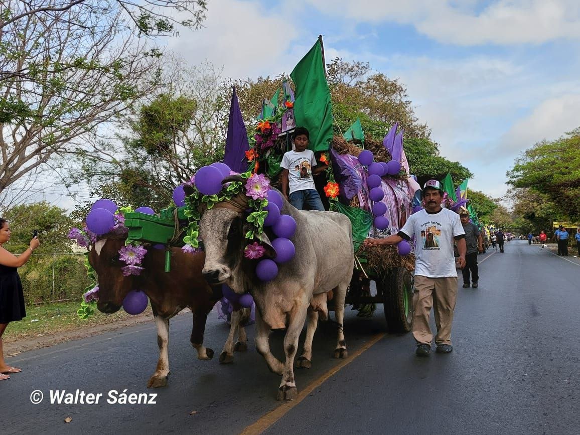 #4Abril 
#Nicaragua 
Llegada de las Carretas peregrinas al Santuario Nacional de Jesús del Rescate en Ciudad de Rivas.

#VeranoAmorAlegria