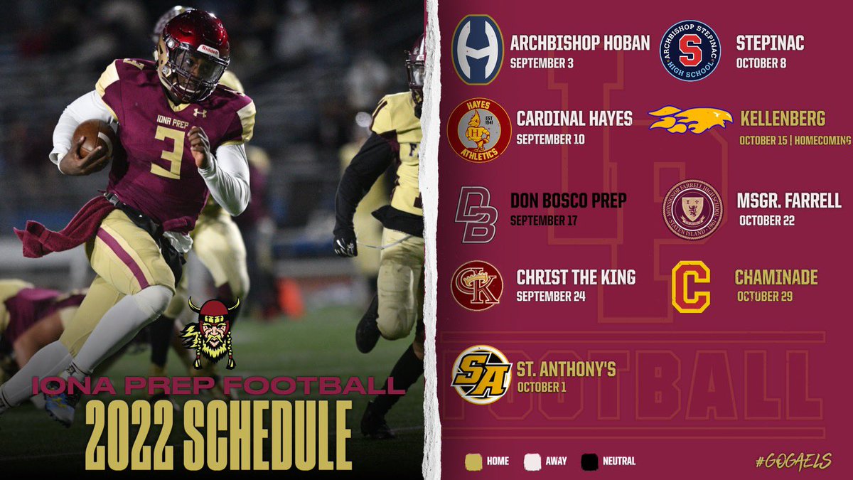 Iona Prep Football tweet media