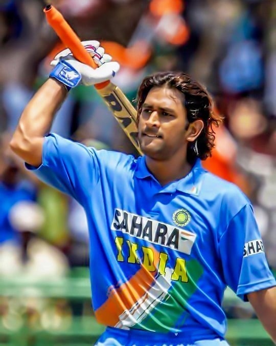 MS Dhoni Fans Official on Twitter Throwback to Golden Days When  Flamboyant Mahiya in long hairs stole our Hearts MSDhoni Dhoni  TeamIndia httpstcofx8L8a4B7P  Twitter