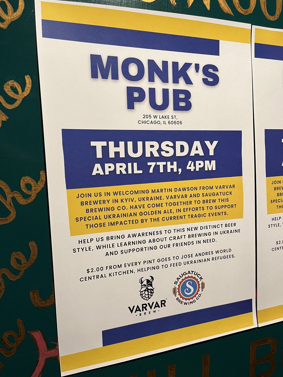 IMPORTANT DOWNTOWN TAVERN EVENT ON THURSDAY! #Ukraine 👇