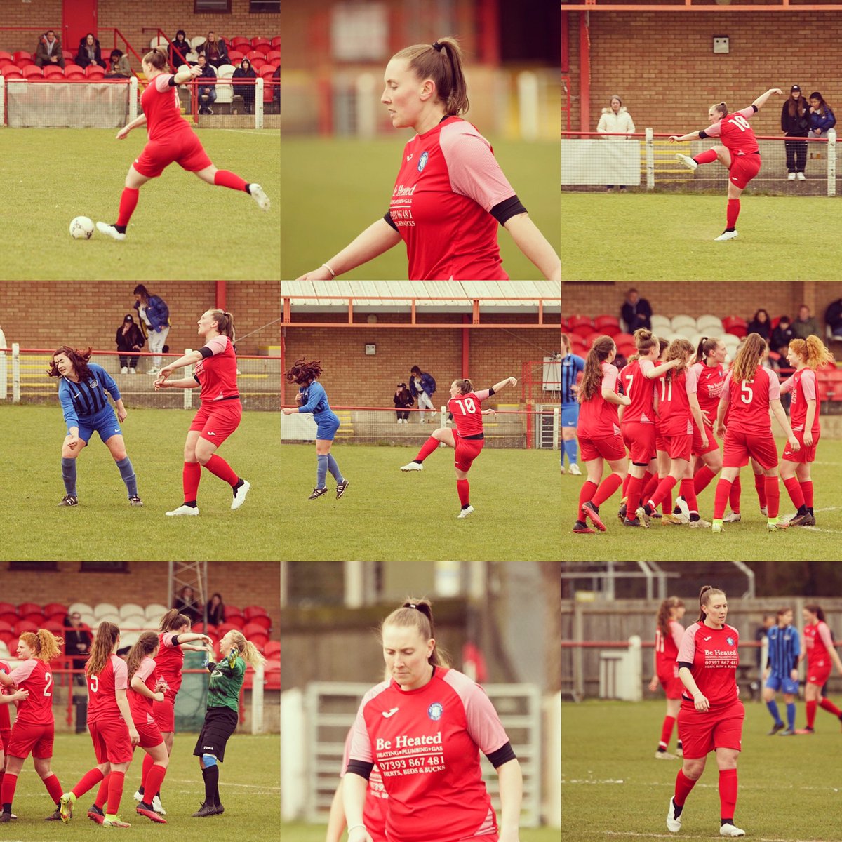 Bedford Ladies 0 vs 3 Afc Dunstable ⚽️💙 #win #getin #awaygame #1goal #1assist #10 #letsgo #team