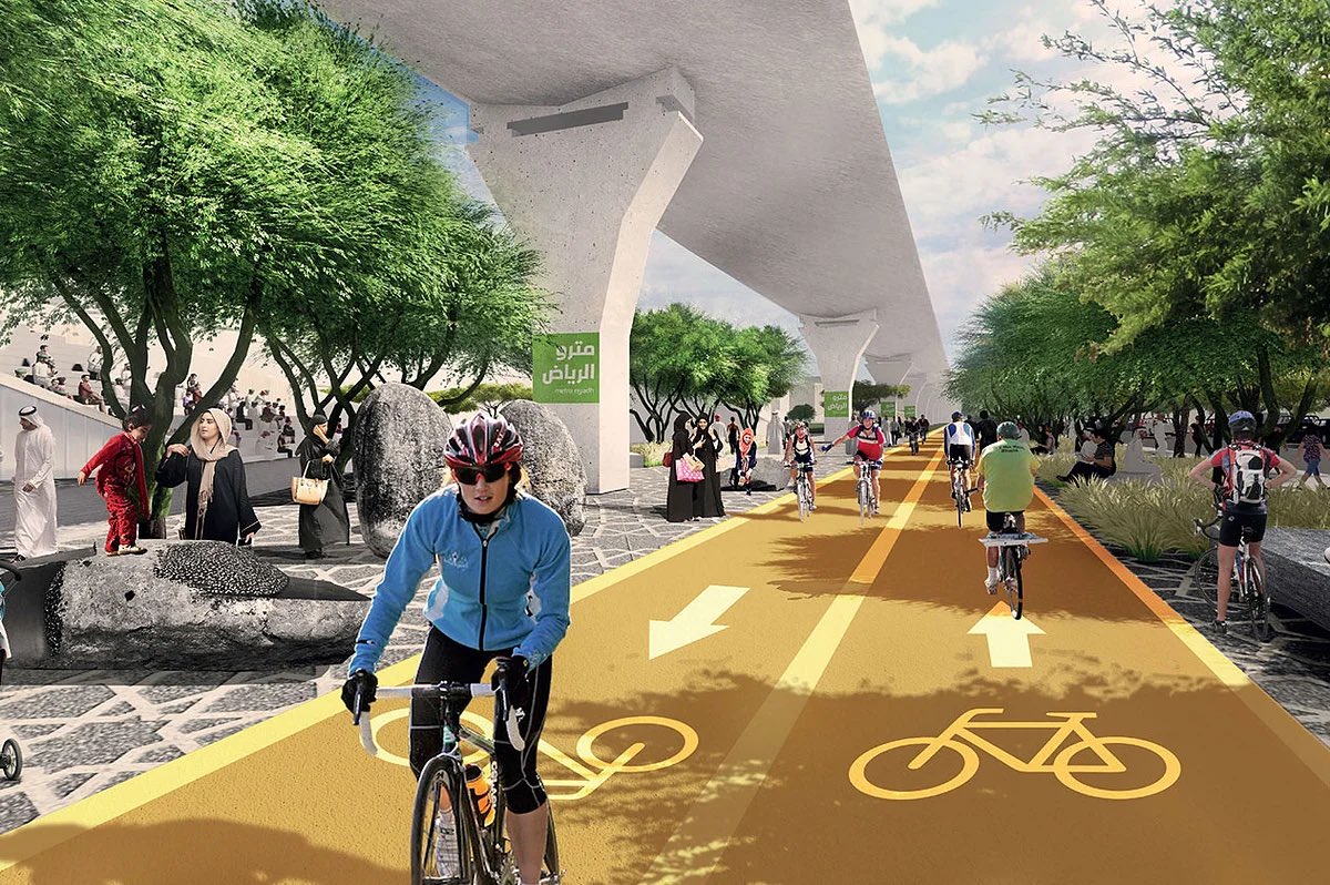 البدء بإزالة أبراج الكهرباء الواقعة على طريق الأمير محمد بن سلمان المتعارضة مع مناطق تطوير مشروع #المسار_الرياضي، وتنفيذ كابلات أرضية بديلة لها